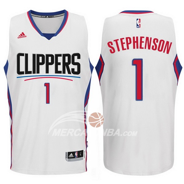 Maglia NBA Stephenson Los Angeles Clippers Blanco